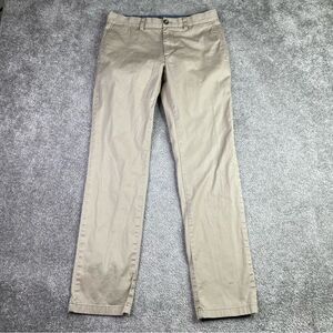 Vineyard Vines Breaker Pants Men's 30X30 Tan Twill Chino Slim Straight Preppy